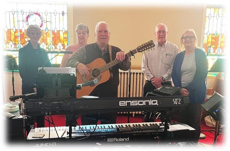 The Egypt Community Church worship team